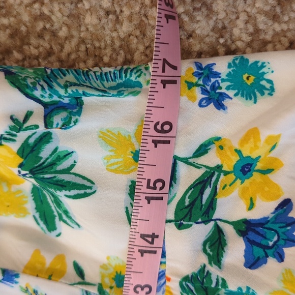 Tank Top Old Navy Tropical Colorful Dress - Picture 9 of 10